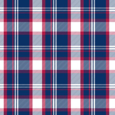 Ekose desenli. Pastel gingham deseni. Hafıza günü için arka plan, Amerika 'dan bağımsızlar. Duvar kağıdı, battaniye