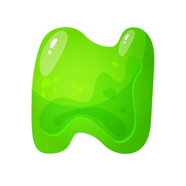 Jöle renkli alfabeler, çocuklar için çizgi roman alfabesi. Jöle gibi parlak yazı tipi. Olaylar, terfiler için çocuksu bir tip.