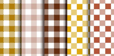 Vichy Pürüzsüz set. Pastel gingham deseni. Paskalya için arka plan, duvar kağıdı, battaniye