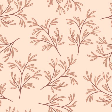 İskandinav tarzında pürüzsüz bir iz bırakıyor. Kumaş tasarımı için vektör illüstrasyonu, hediye kağıdı, bebek kıyafetleri, tekstil, kartlar.