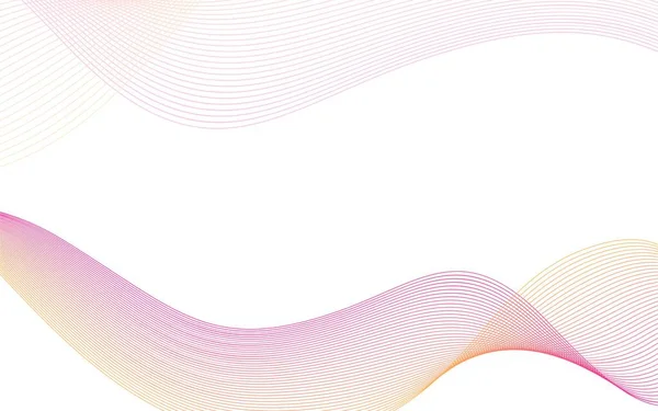 Dalgalı çizgi vektör arkaplan tasarımı