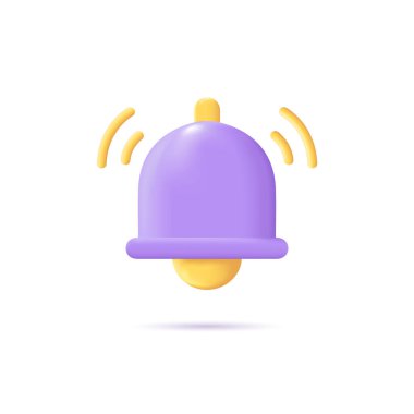 E- posta zarfı 3d simge vektör çizim ögesi