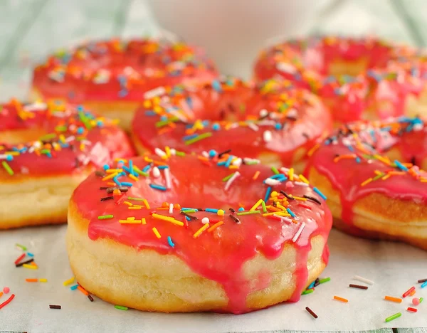 Donuts au glaçage — Photo