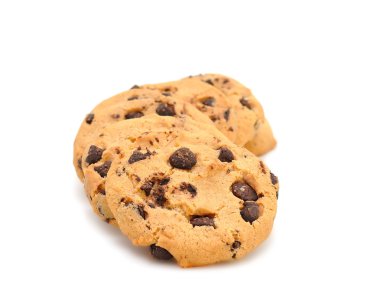 beyaz arkaplanda çerezler