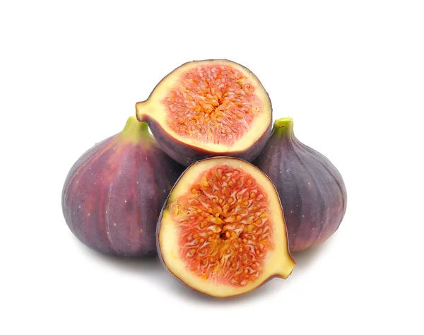 Figs on white background — Stock Photo, Image