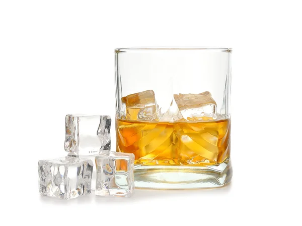 Whisky e ghiaccio — Foto Stock