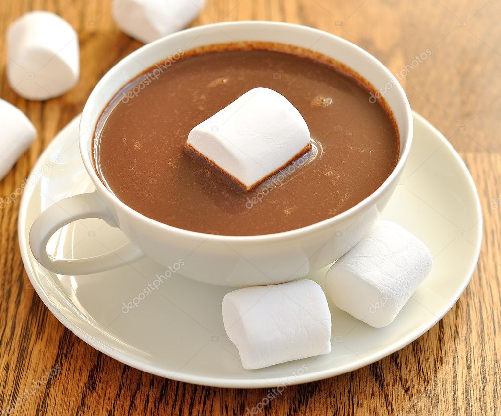 Hot chocolate — Stock Photo © Olyina #13844376