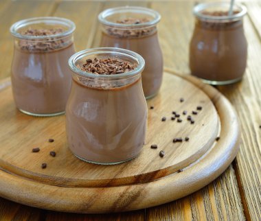 çikolata panna cotta