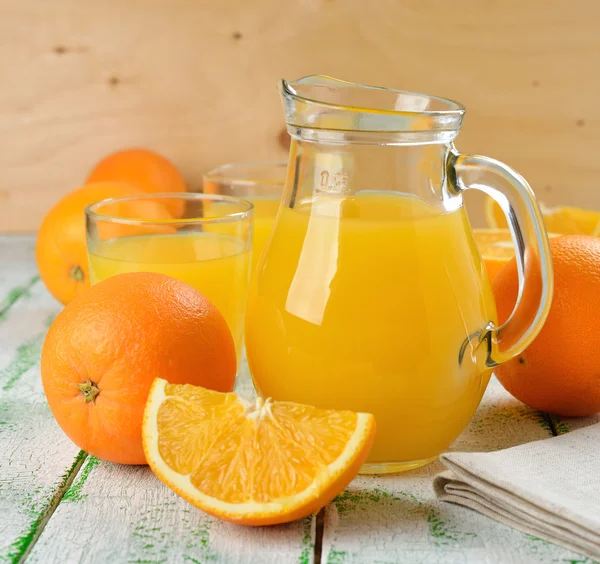 Zumo de naranja natural — Foto de Stock