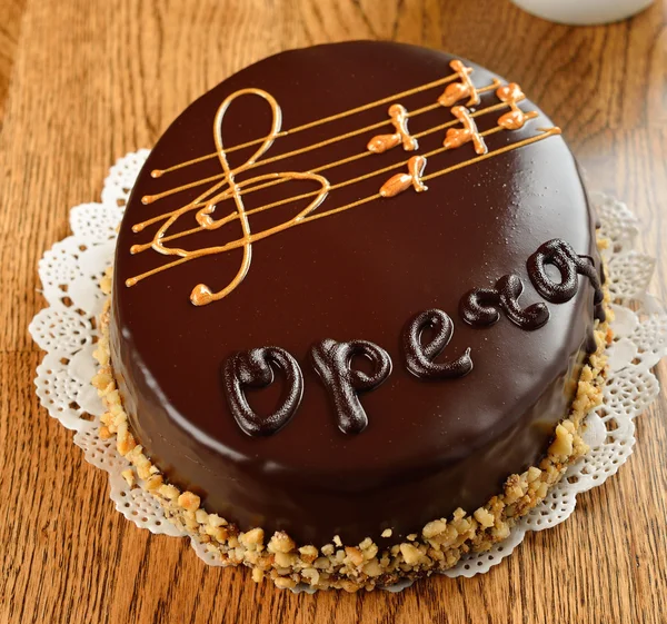 Французский оперный торт — стоковое фото