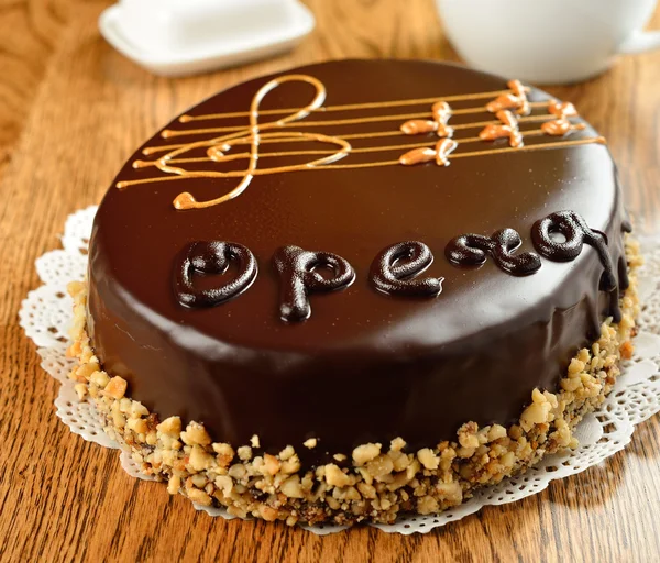 French opera cake — Stock Photo, Image