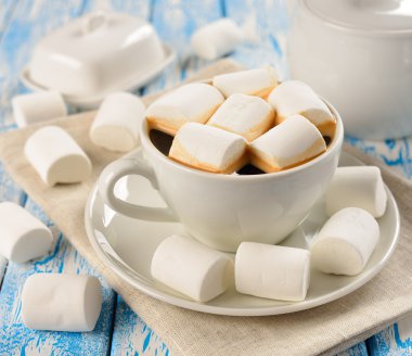 Marshmallow ile kahve
