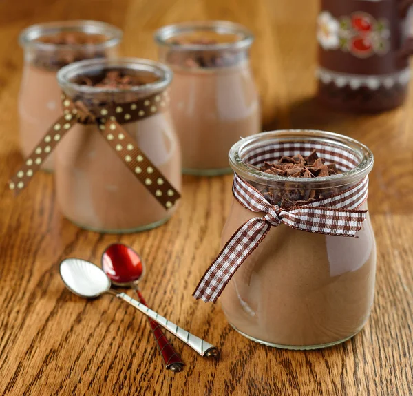 Choklad dessert — Stockfoto