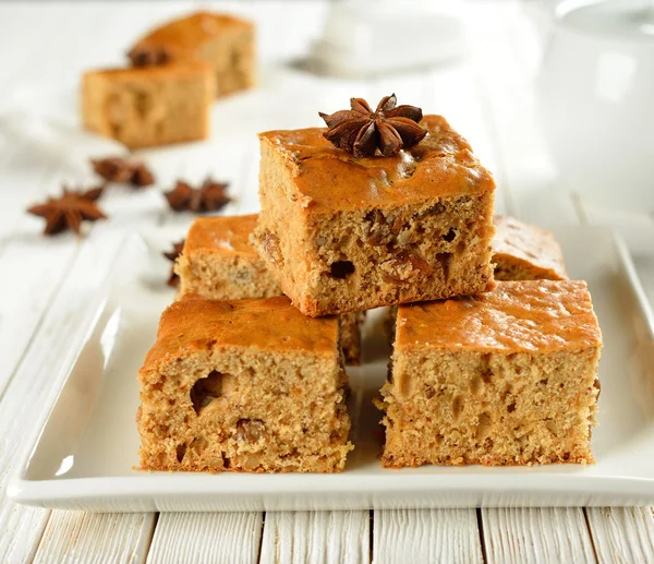 Pieces of cake — Stock Photo, Image