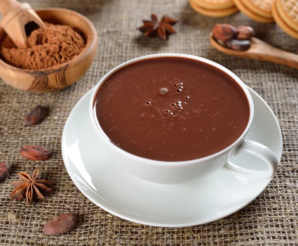 Chocolate quente — Fotografia de Stock