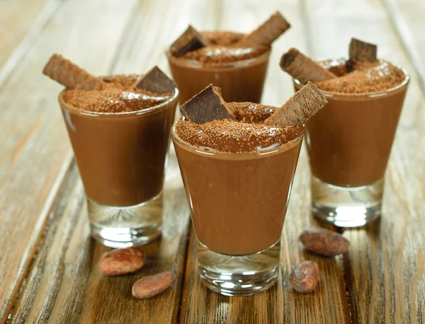 Choklad dessert — Stockfoto