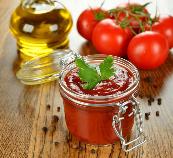 Salsa de tomate — Foto de Stock