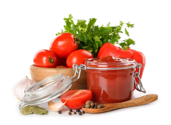 Salsa de tomate — Foto de Stock