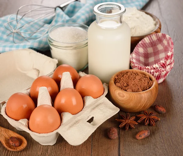 Ingredienser för bakning — Stockfoto