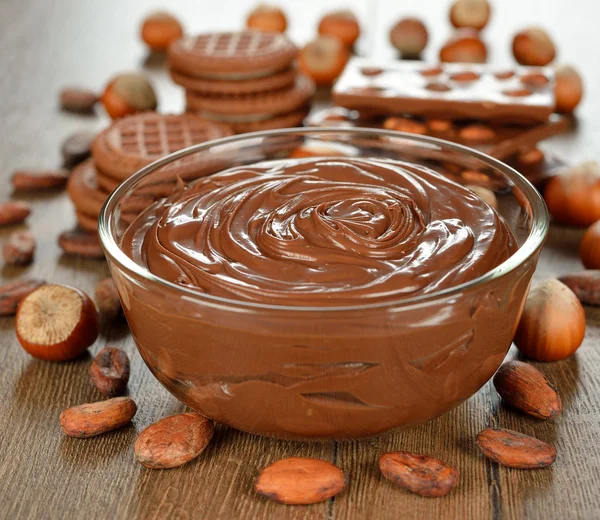 Chocolate paste — Stock Photo, Image