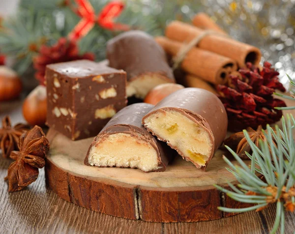 Marzipan sweets — Stock Photo, Image