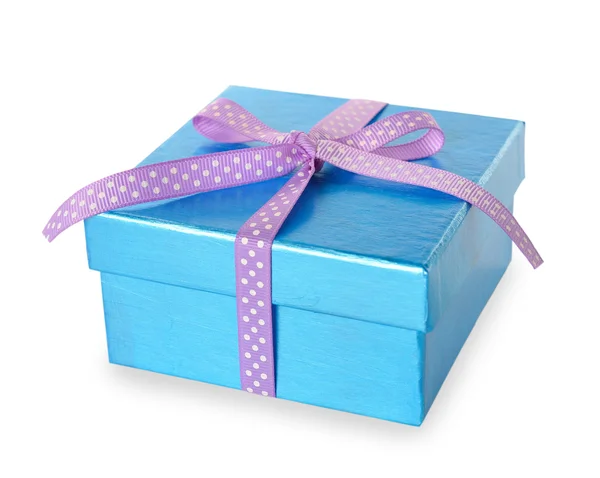 Синий ящик — стоковое фото