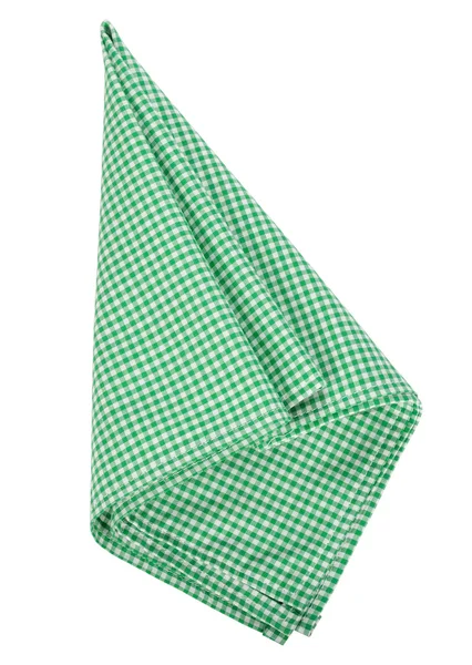 Green napkin — Stock Photo, Image