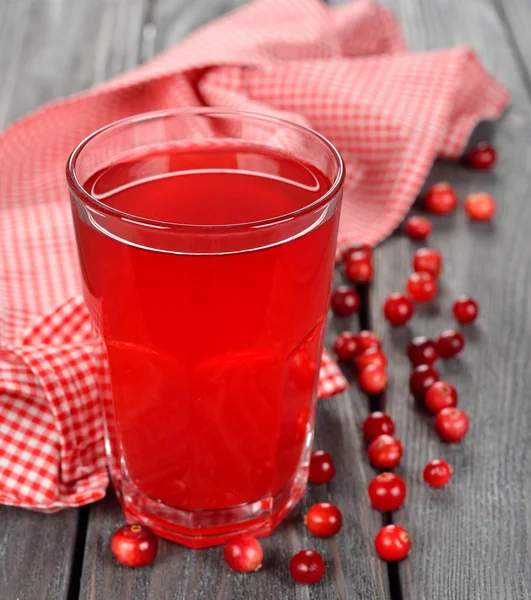 Cranberry juice — Stock Photo, Image