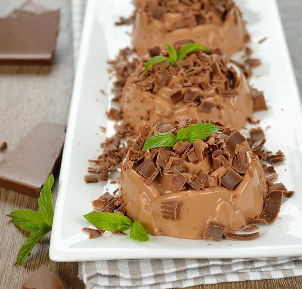 Chocolate jelly — Stock Photo, Image