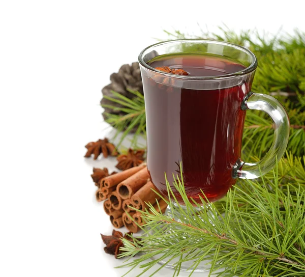 Christmas mulled wine — Stock Photo, Image