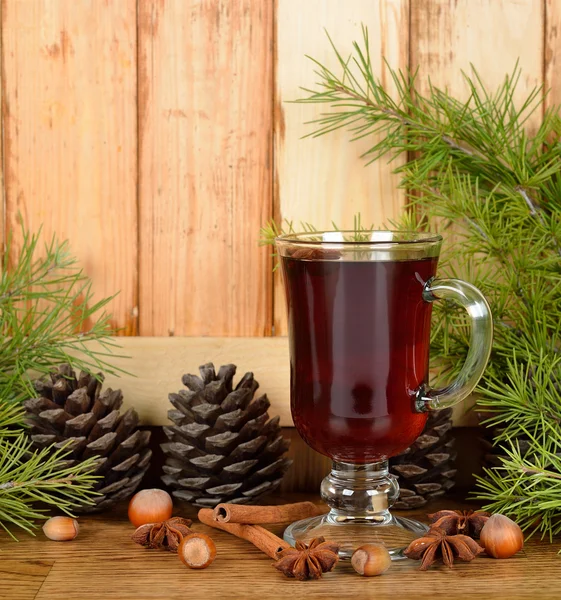 Christmas mulled wine — Stock Photo, Image