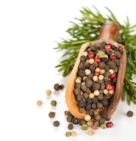 Black pepper — Stock Photo, Image