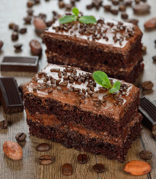 Chocolade cake — Stockfoto