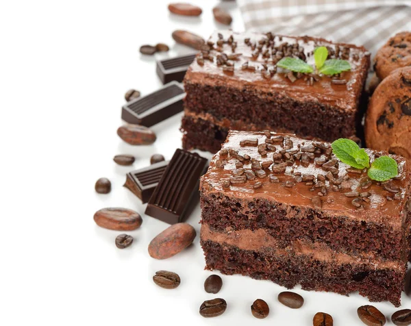 Chocolate cakes — Stock Photo, Image