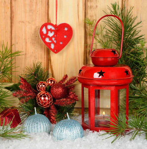 Christmas lantern — Stock Photo, Image