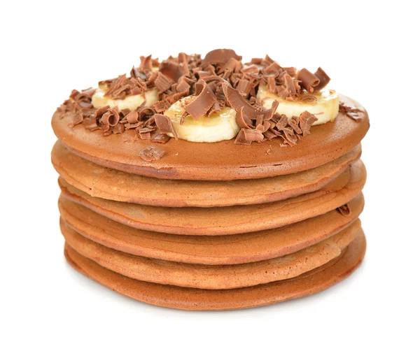 Schokoladenpfannkuchen — Stockfoto