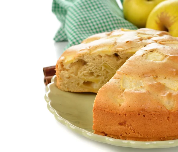 Apple charlotte — Stock Photo, Image