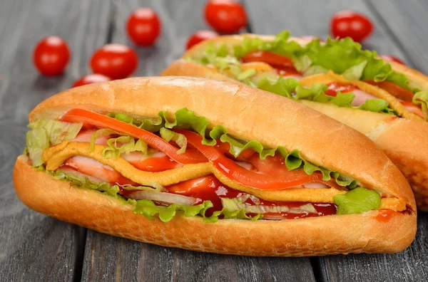 Hotdog — Stockfoto