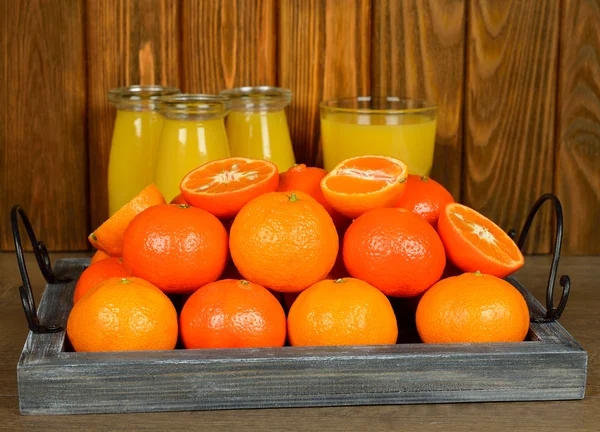 Tangerinas frescas — Fotografia de Stock