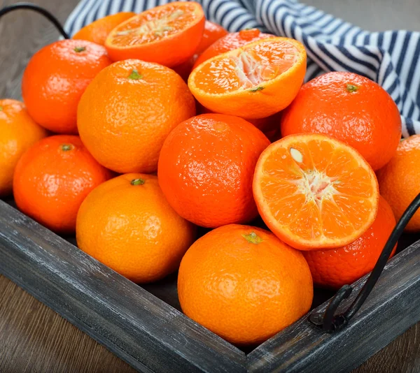 Tangerinas frescas — Fotografia de Stock