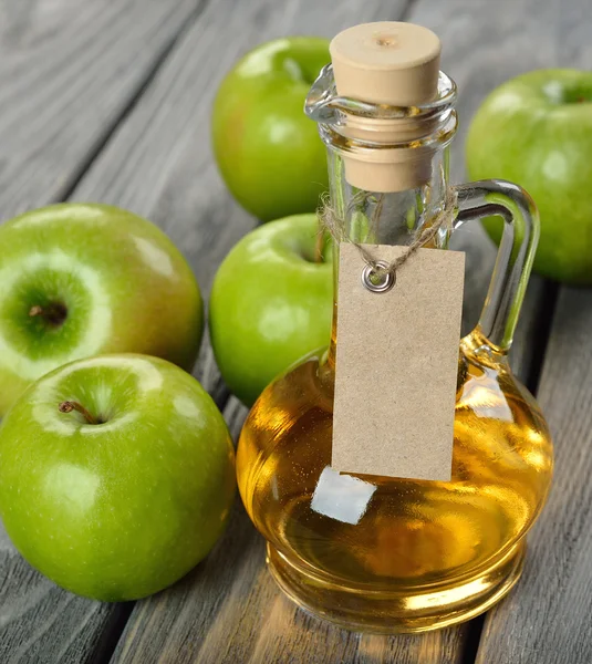 Apple cider vinegar — Stock Photo, Image