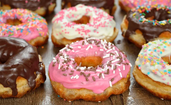 Donut avec glaçage — Photo