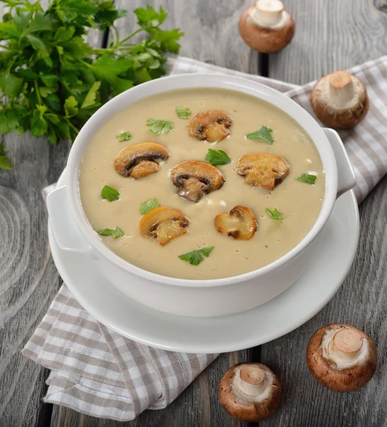 Mushroom soup — Stock Image Mushroom soup Stock Image