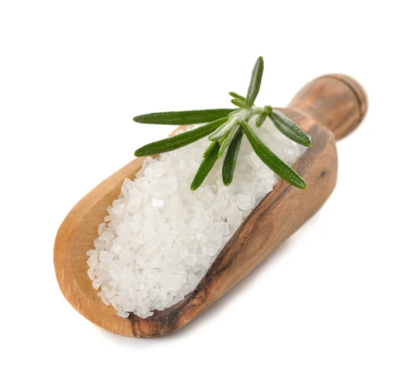 Salt and rosemary — Stock Photo, Image