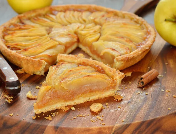 Tarta de manzana francesa —  Fotos de Stock