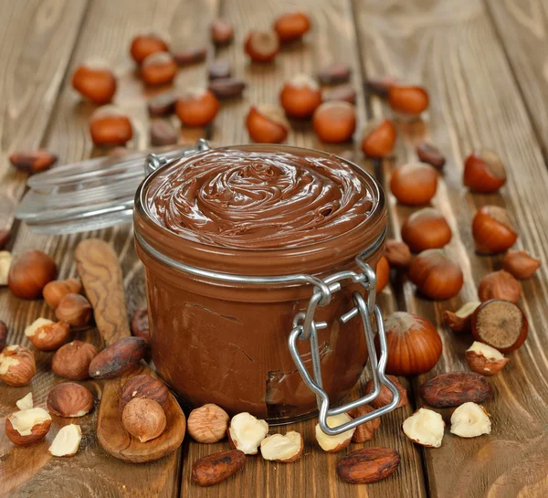 Chocolate paste — Stock Photo, Image