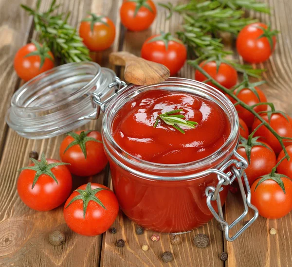 Tomatensaus — Stockfoto