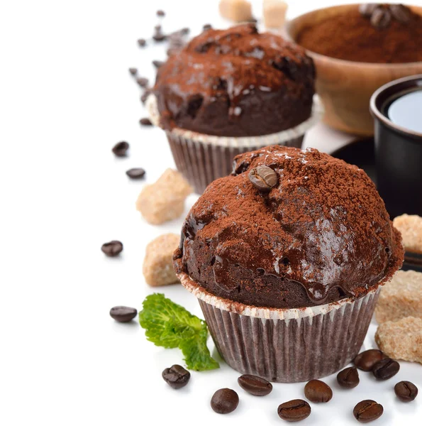 Cupcake coklat — Stok Foto