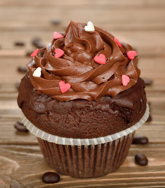 Chocolade cupcakes — Stockfoto