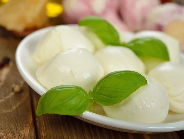 Queijo Mozzarella — Fotografia de Stock